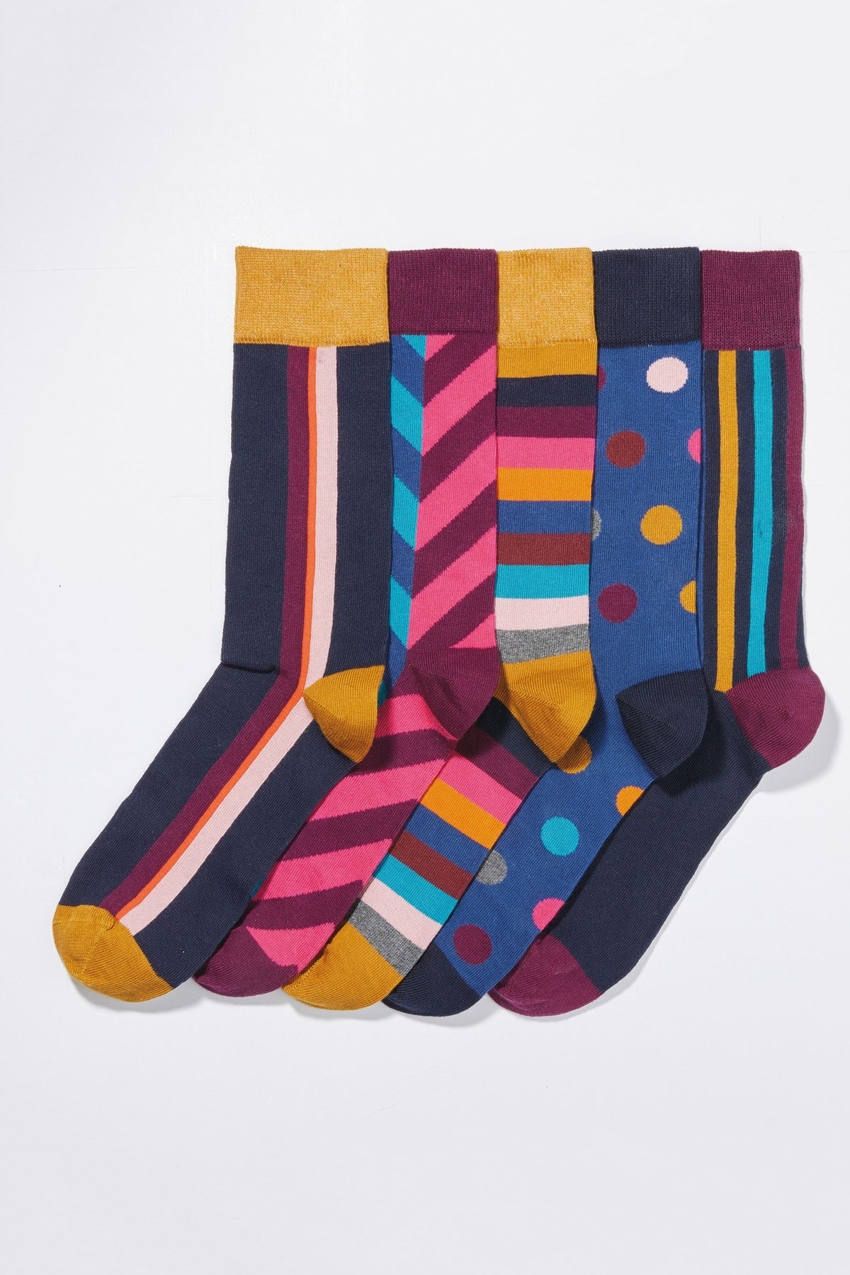 Geo Socks Five Pack