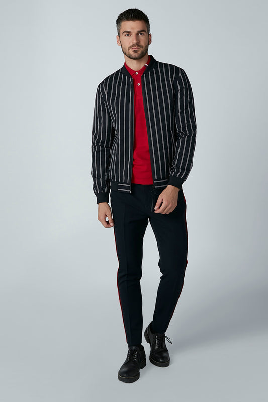 Full Length Trousers with Tape and Pocket Detail