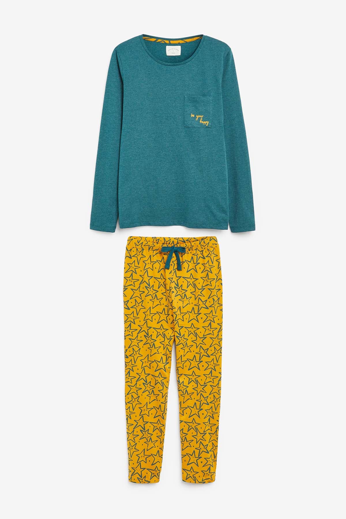 Cotton Blend Pyjamas with Top