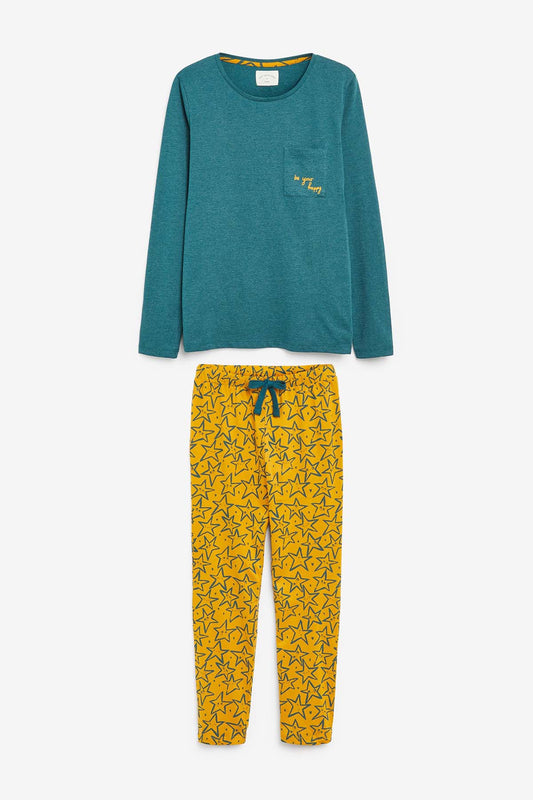 Cotton Blend Pyjamas with Top