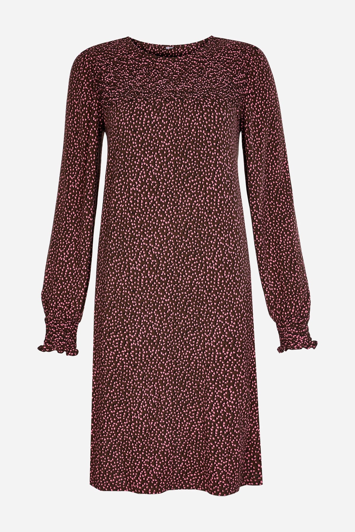 Long Sleeve Smocked Dress