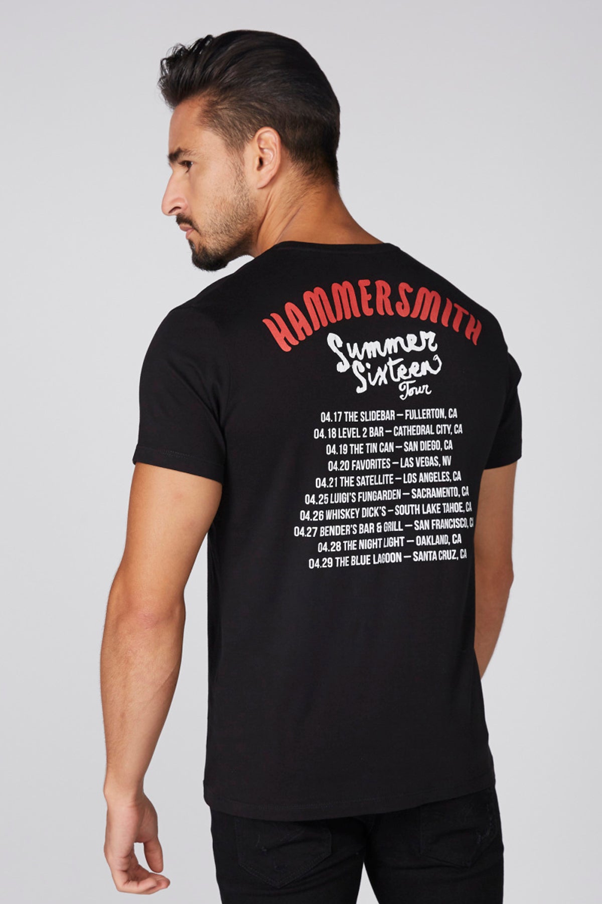 Printed T-Shirt with Round Neck and Short Sleeves