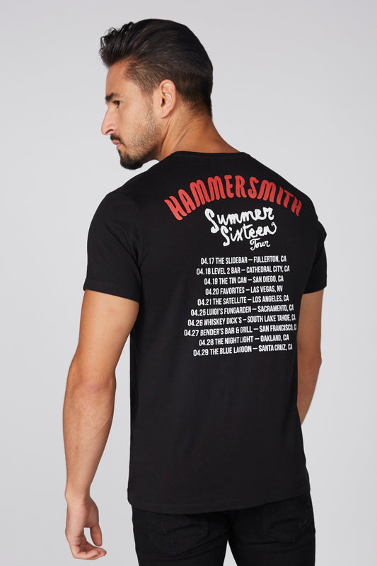 Printed T-Shirt with Round Neck and Short Sleeves