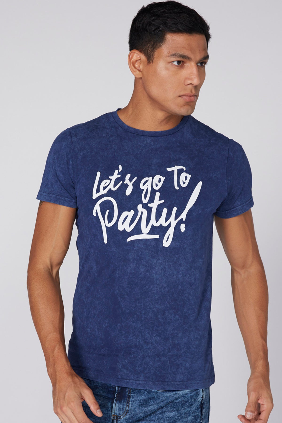 Printed T-Shirt with Short Sleeves