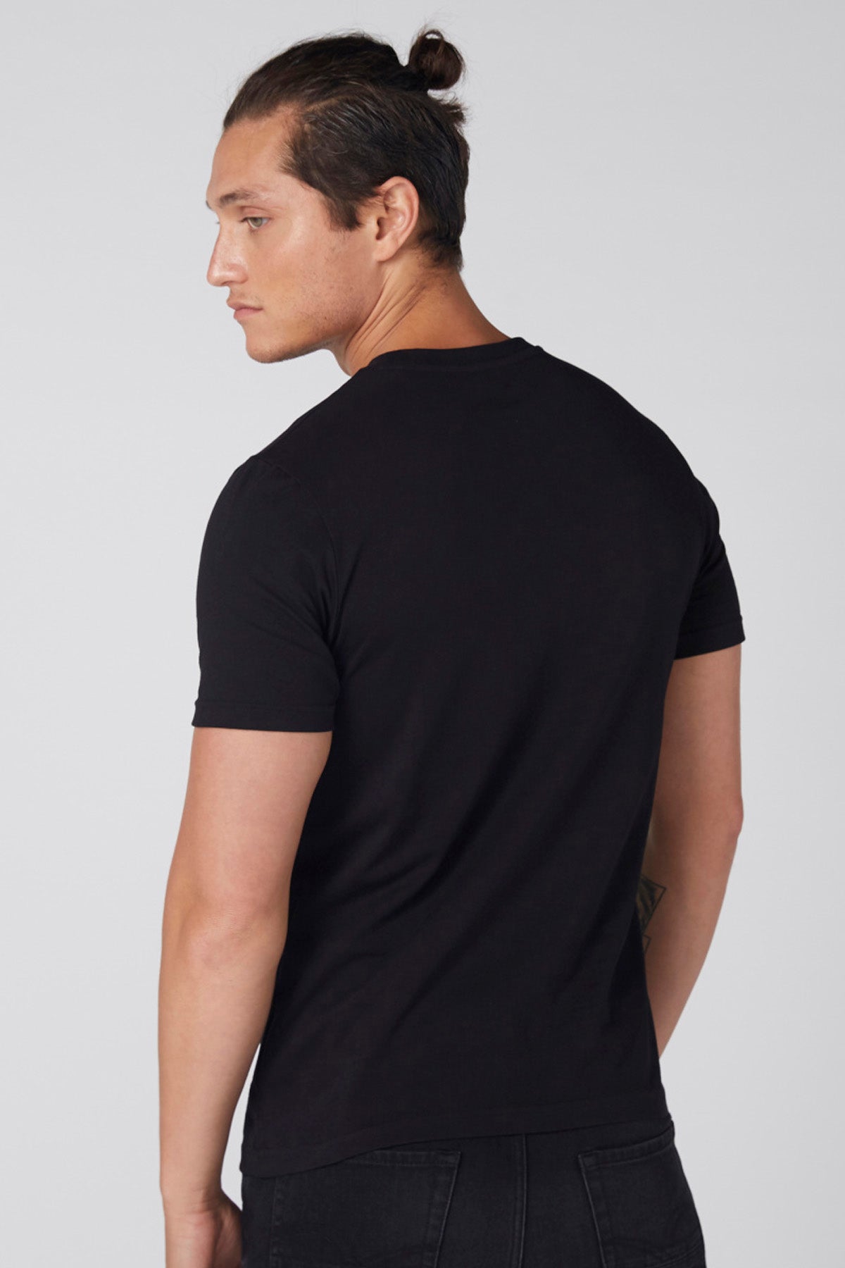 Printed T-Shirt with Crew Neck and Short Sleeves