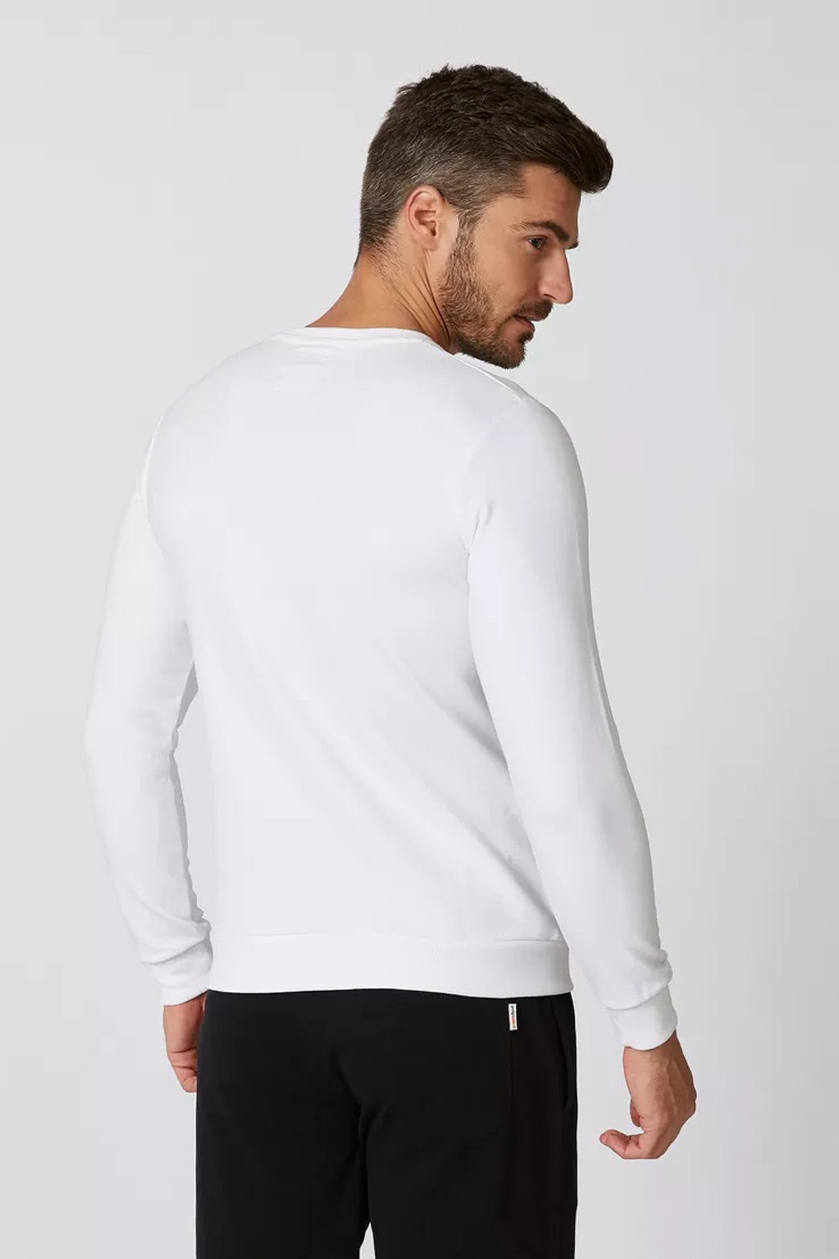 Printed Sweatshirt with Long Sleeves