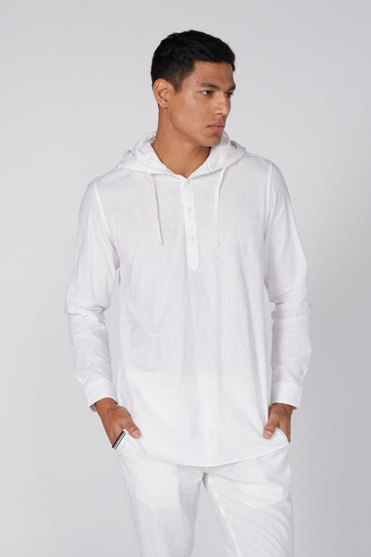 Long Sleeves Shirt with Hood