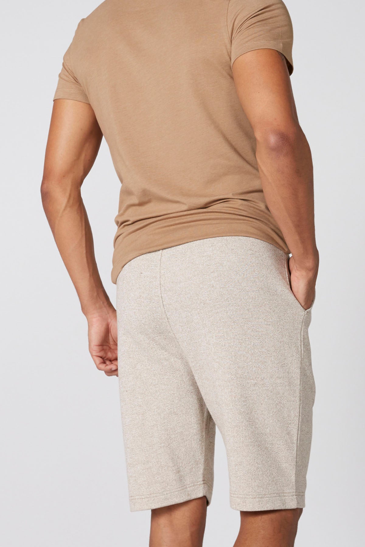 Shorts with Elastic Waist and Pockets