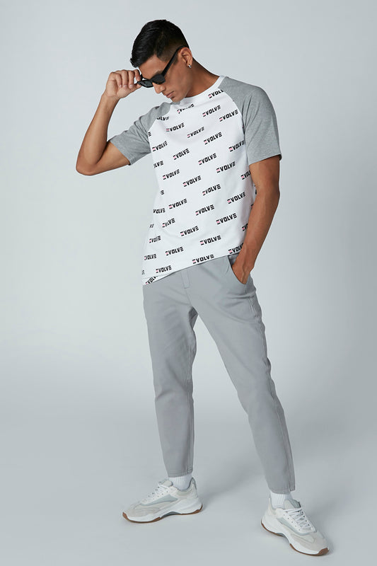 Plain Mid-Rise Trousers with Pocket Detail and Drawstring