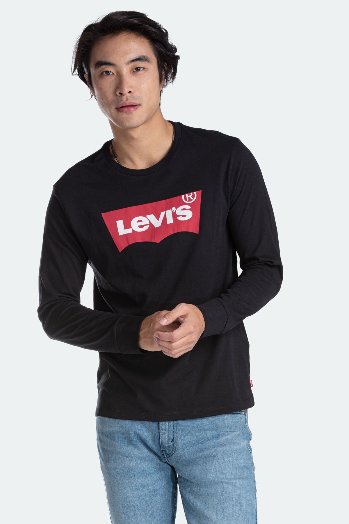 Levi's Men's Logo Long Sleeve T-Shirt