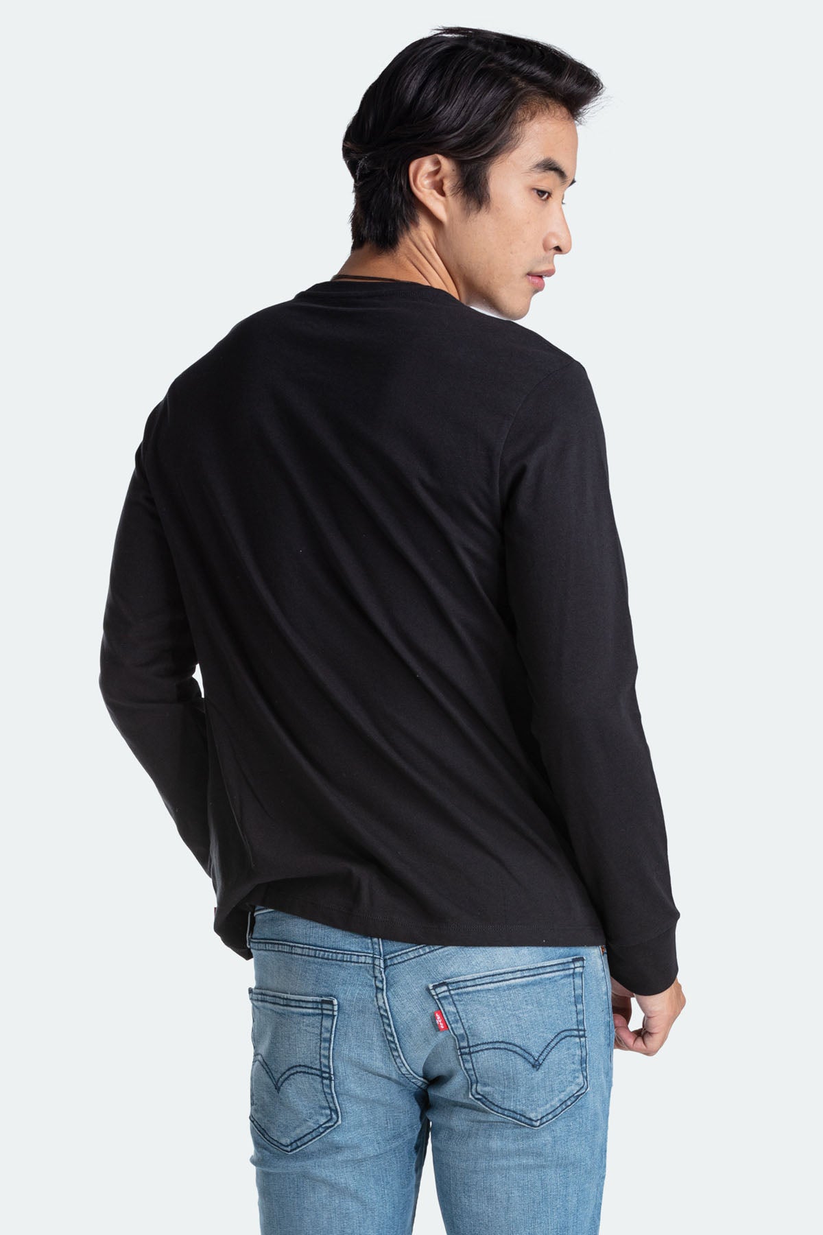 Levi's Men's Logo Long Sleeve T-Shirt
