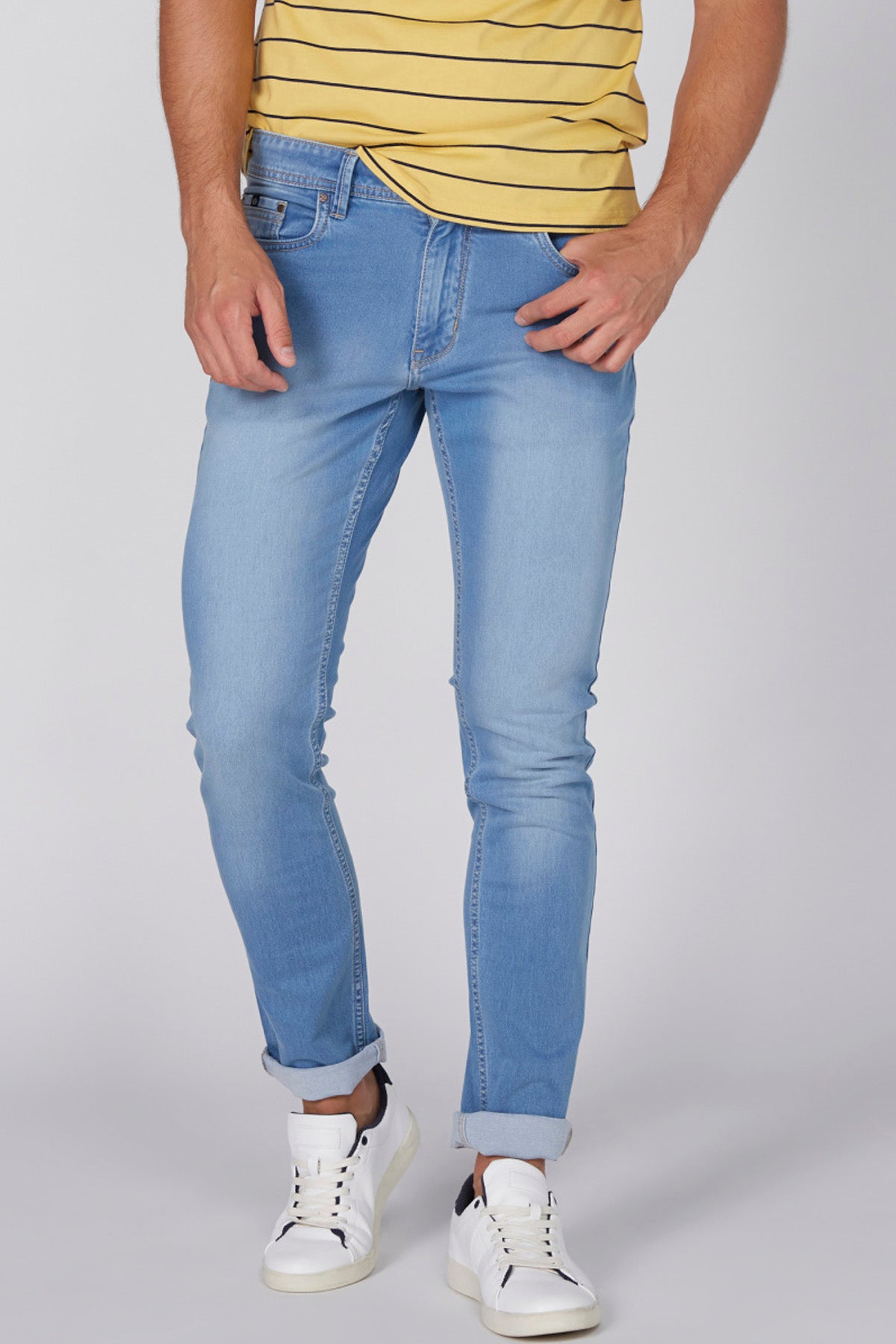 Faded Full Length Jeans in Skinny Fit