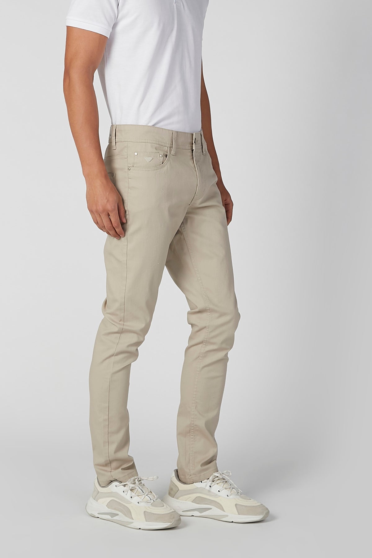 Skinny Fit Full Length Jeans with Pockets