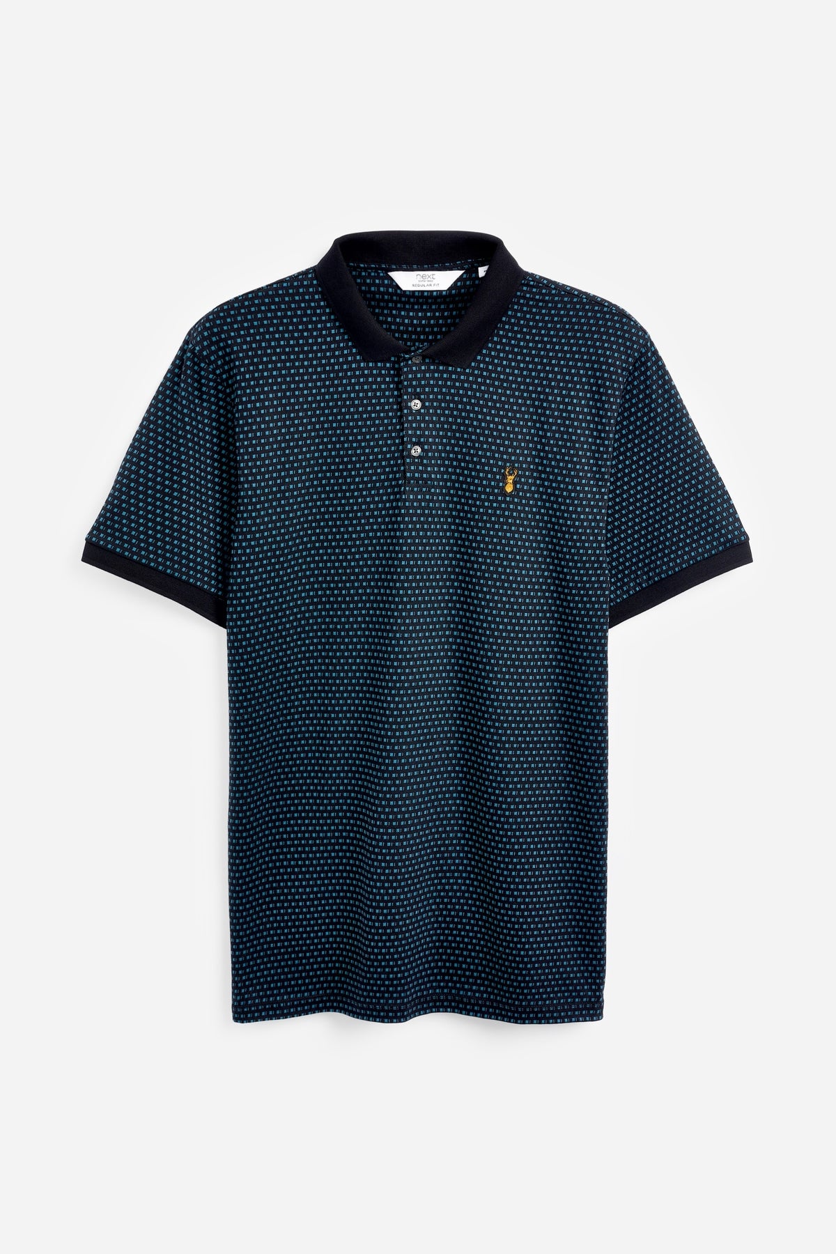 Regular Fit Pattern Poloshirt
