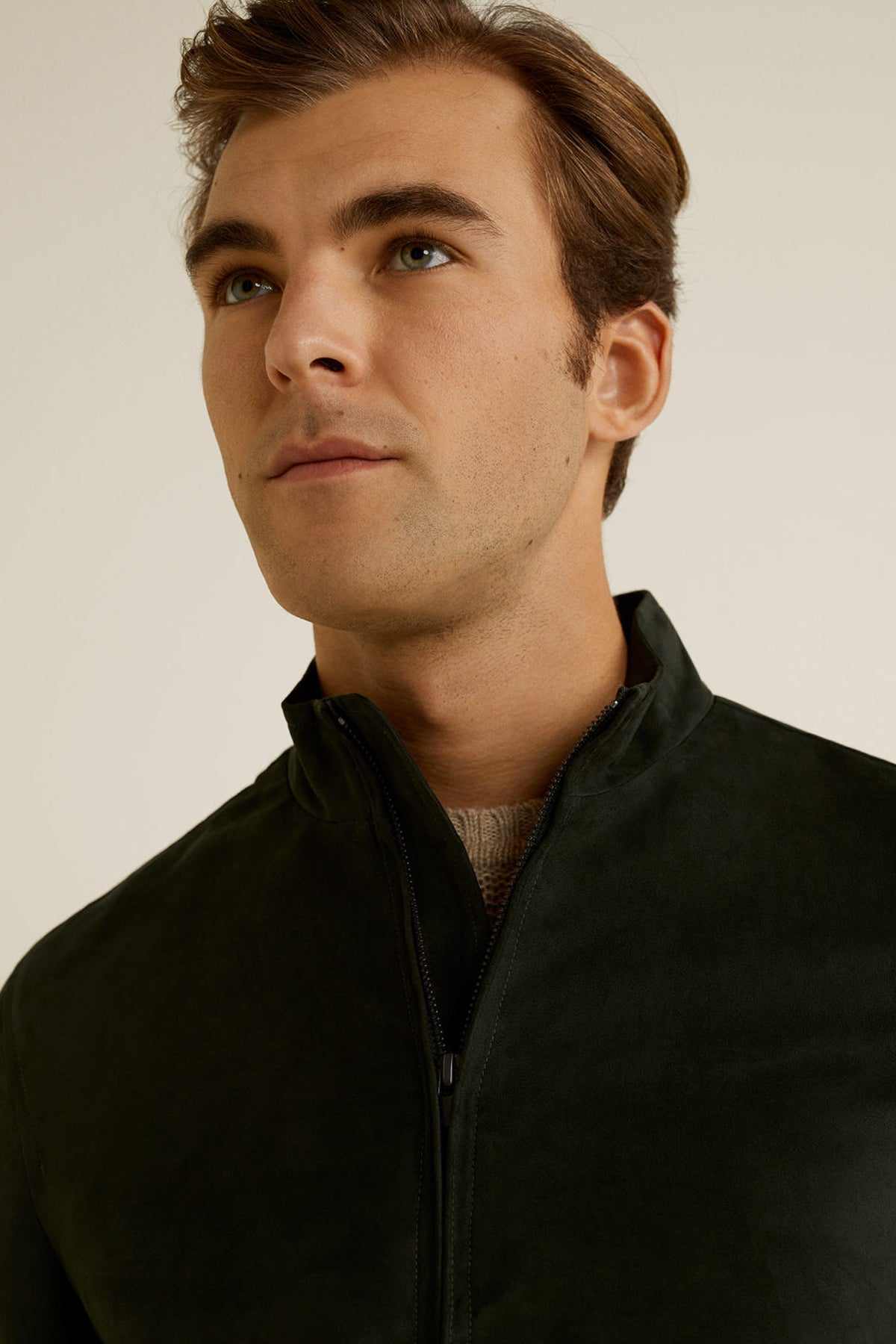 Faux-Suede Jacket