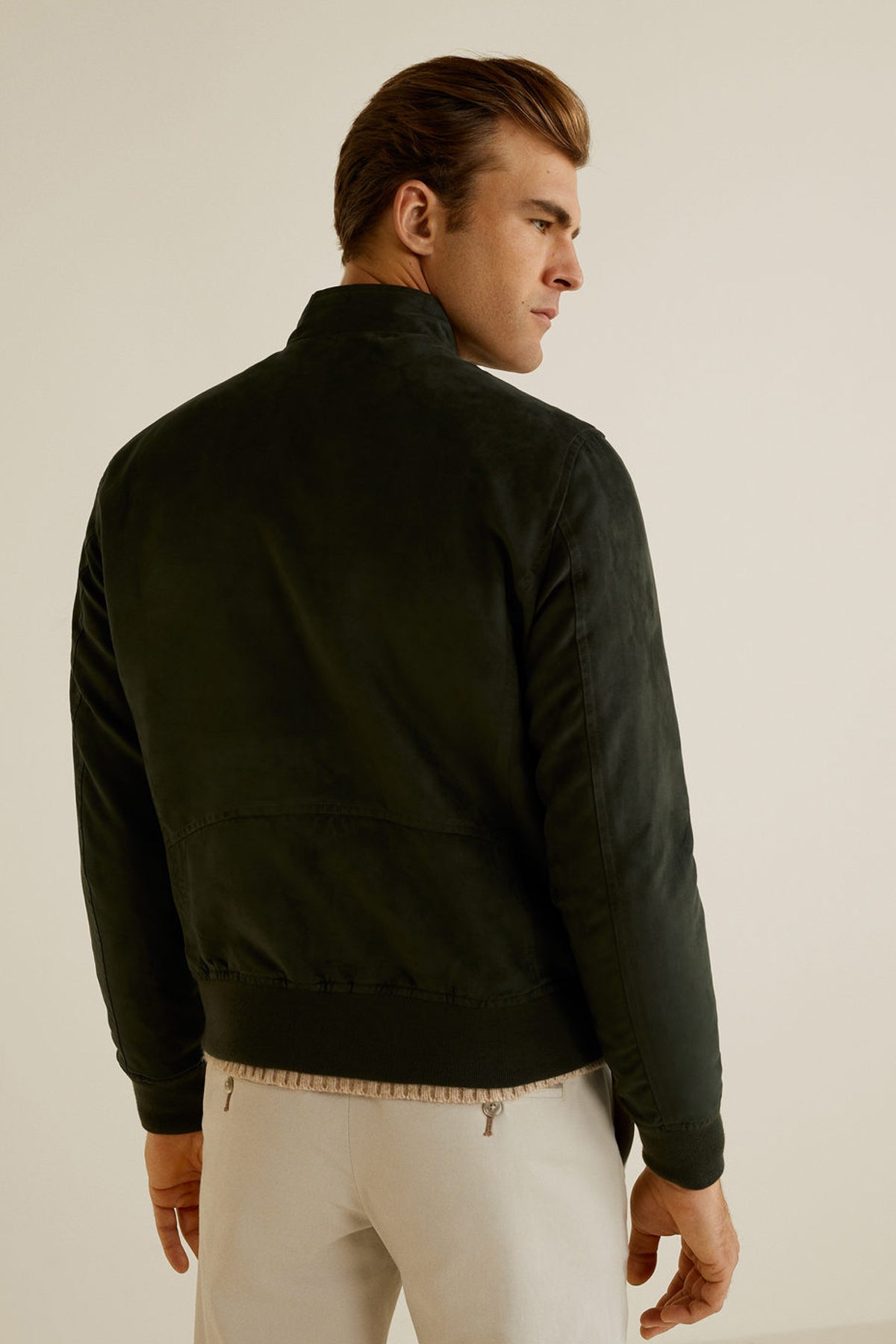 Faux-Suede Jacket