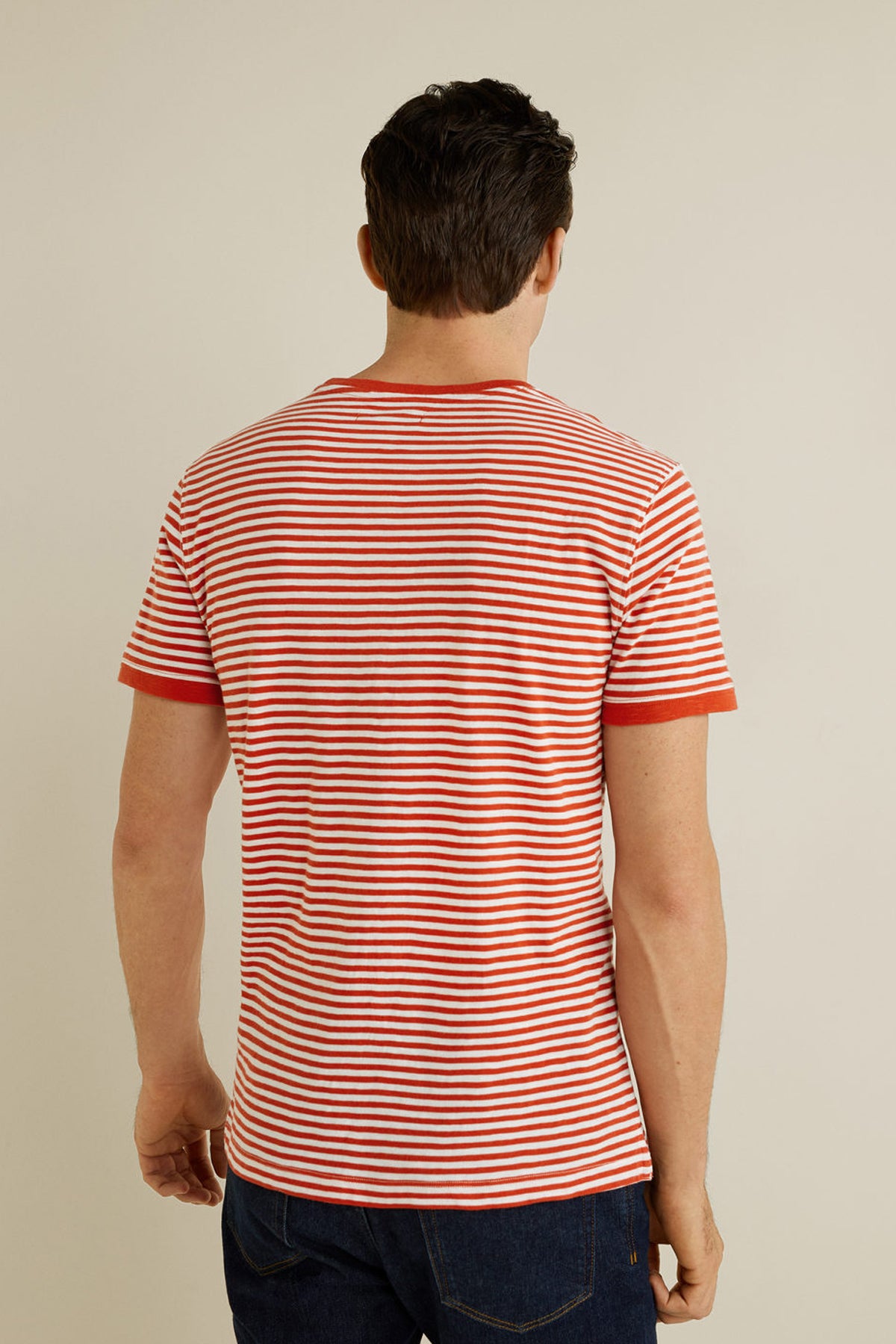 Striped Cotton T-Shirt