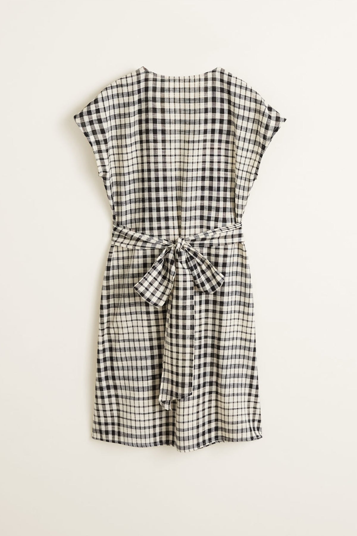Checked Cotton Dress