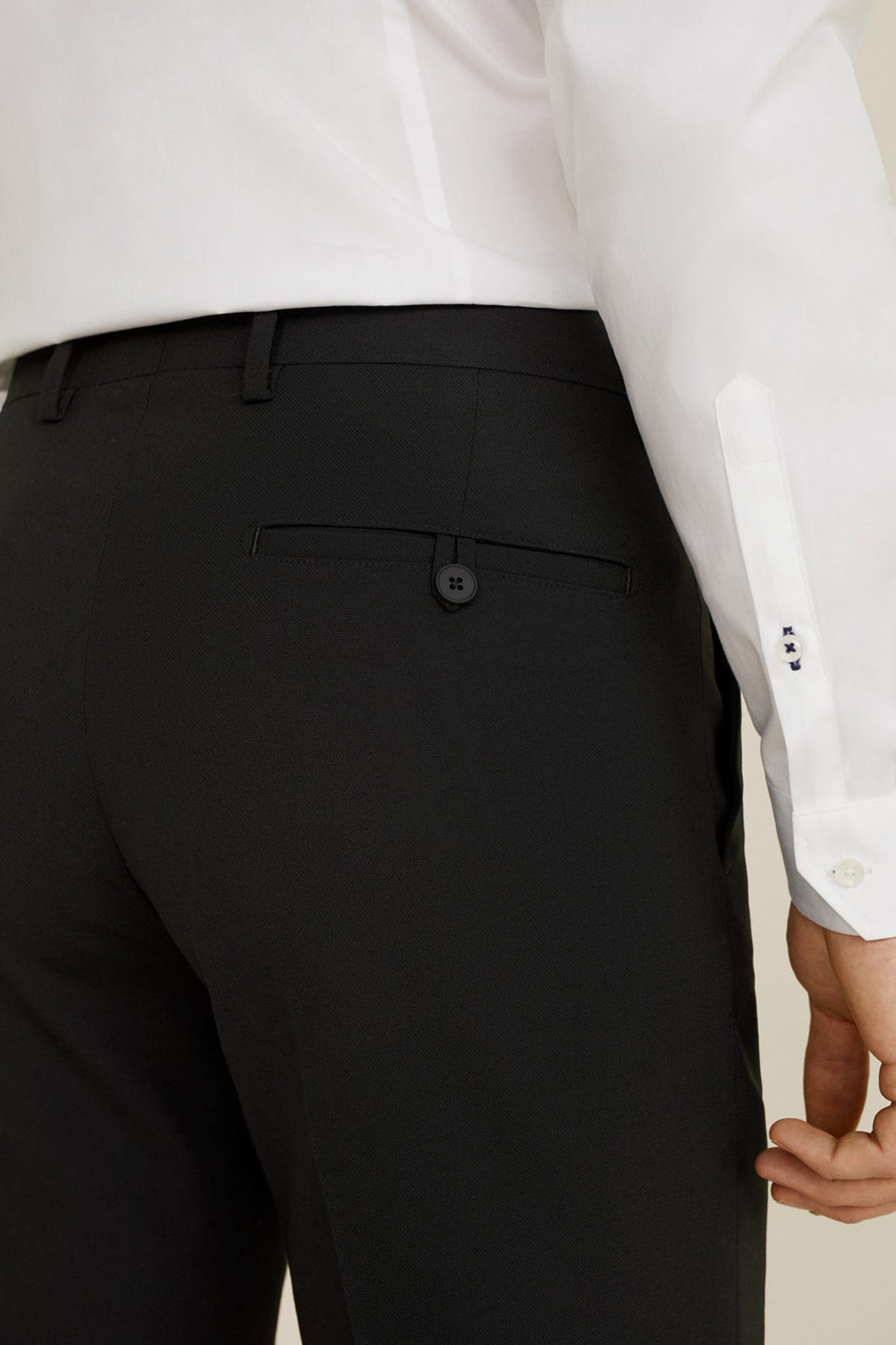 Slim-Fit Travel Suit Trousers