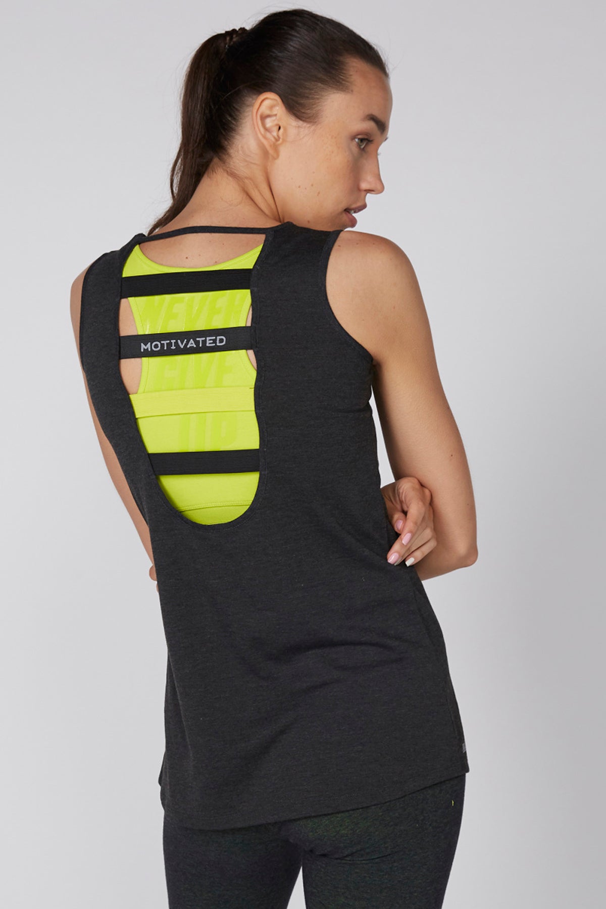 Printed Round Neck Top with Back Detail