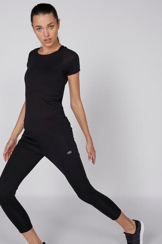 T-Shirt with Round Neck and Short Sleeves