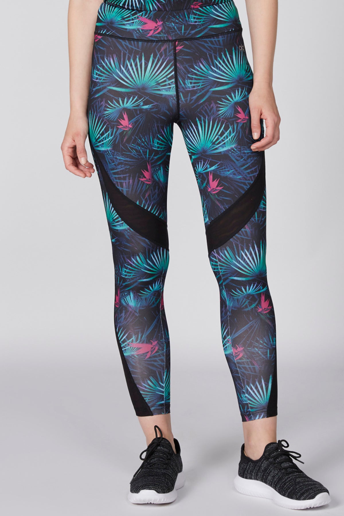 Printed Full Length Leggings with Elasticised Waistband