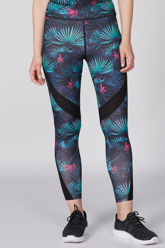 Printed Full Length Leggings with Elasticised Waistband