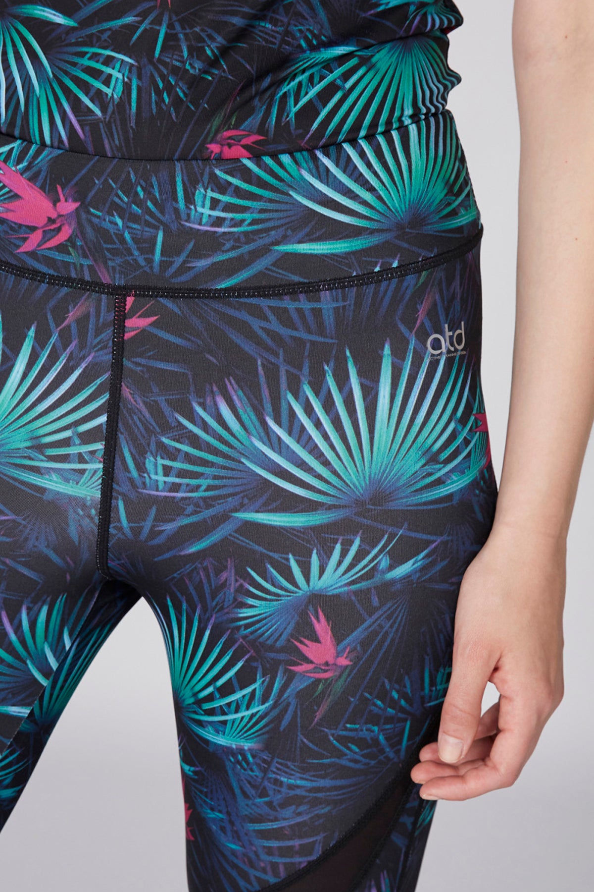 Printed Full Length Leggings with Elasticised Waistband