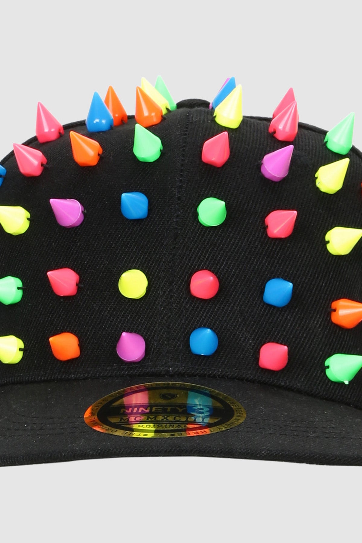 Spike Flat Peak Cap with Snap Closure
