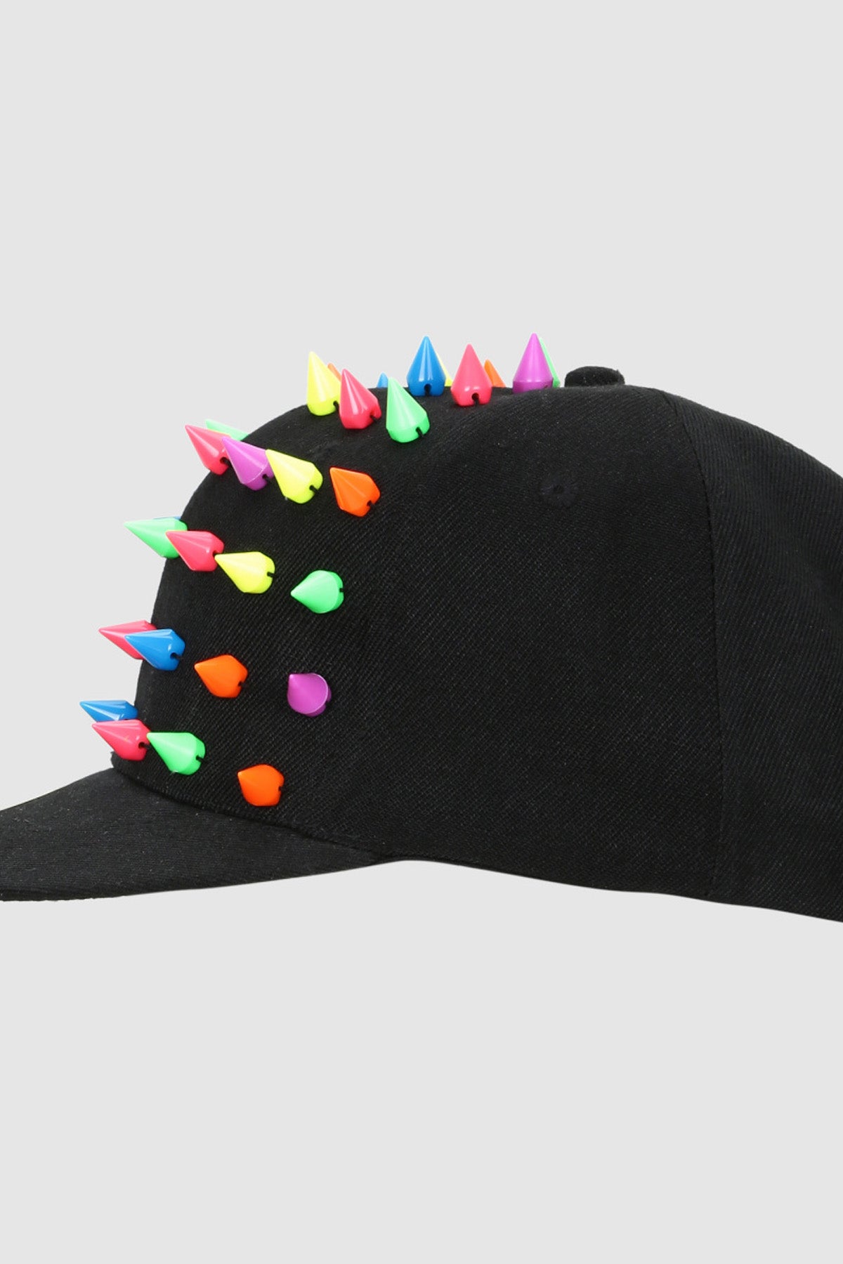 Spike Flat Peak Cap with Snap Closure
