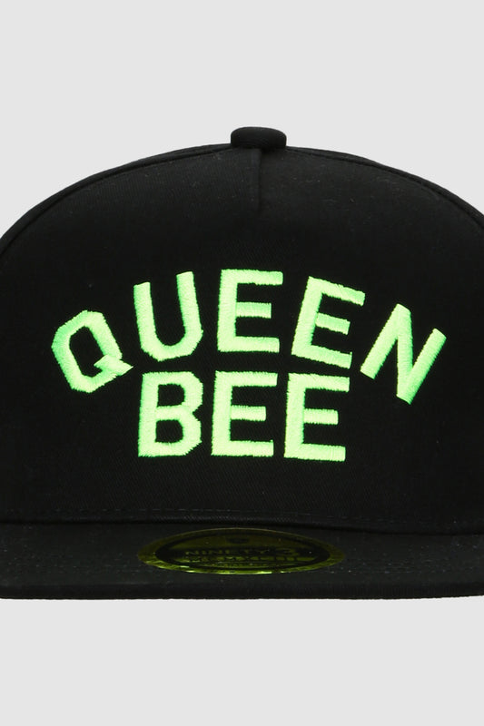 Embroidered Cap with Tuck-In Closure