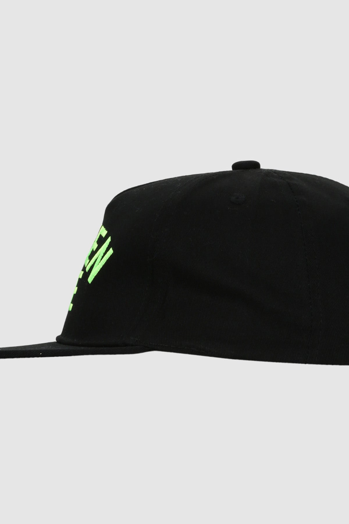 Embroidered Cap with Tuck-In Closure