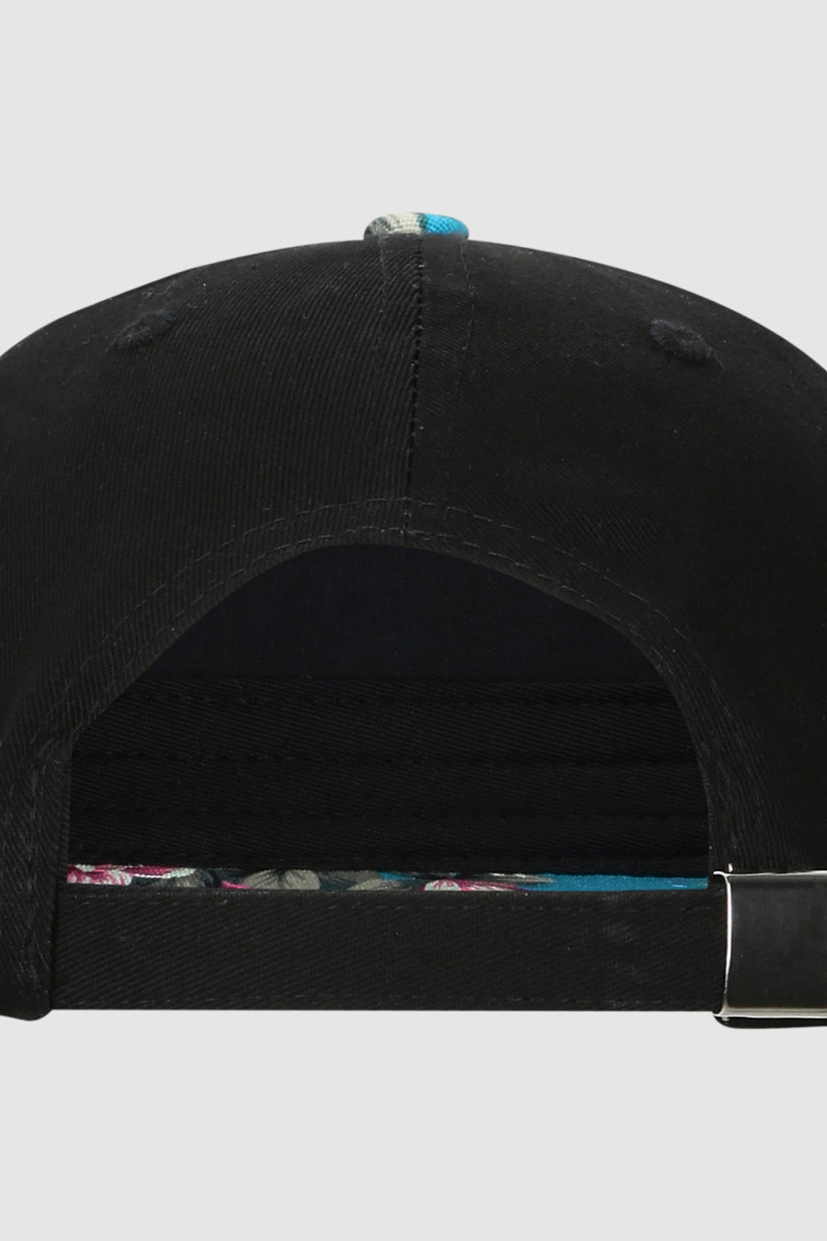 Embroidered Cap with Tuck-In Closure