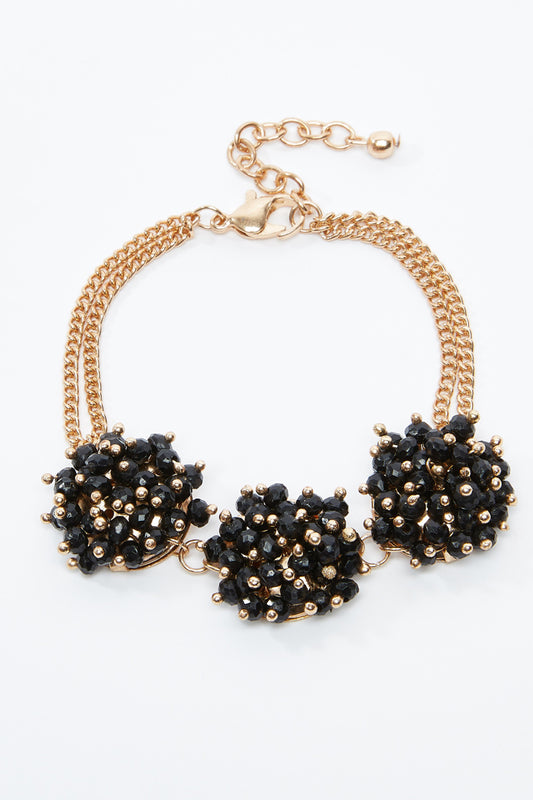 Embellished Bracelet with Lobster Clasp