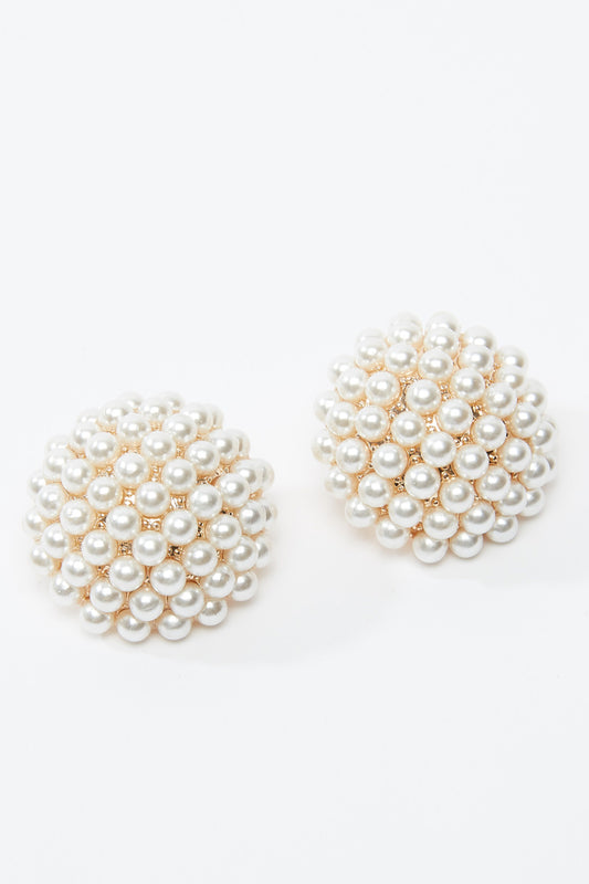 Beaded Earrings with Pushback Closure