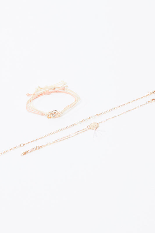 Embellished Bracelets - Set of 3