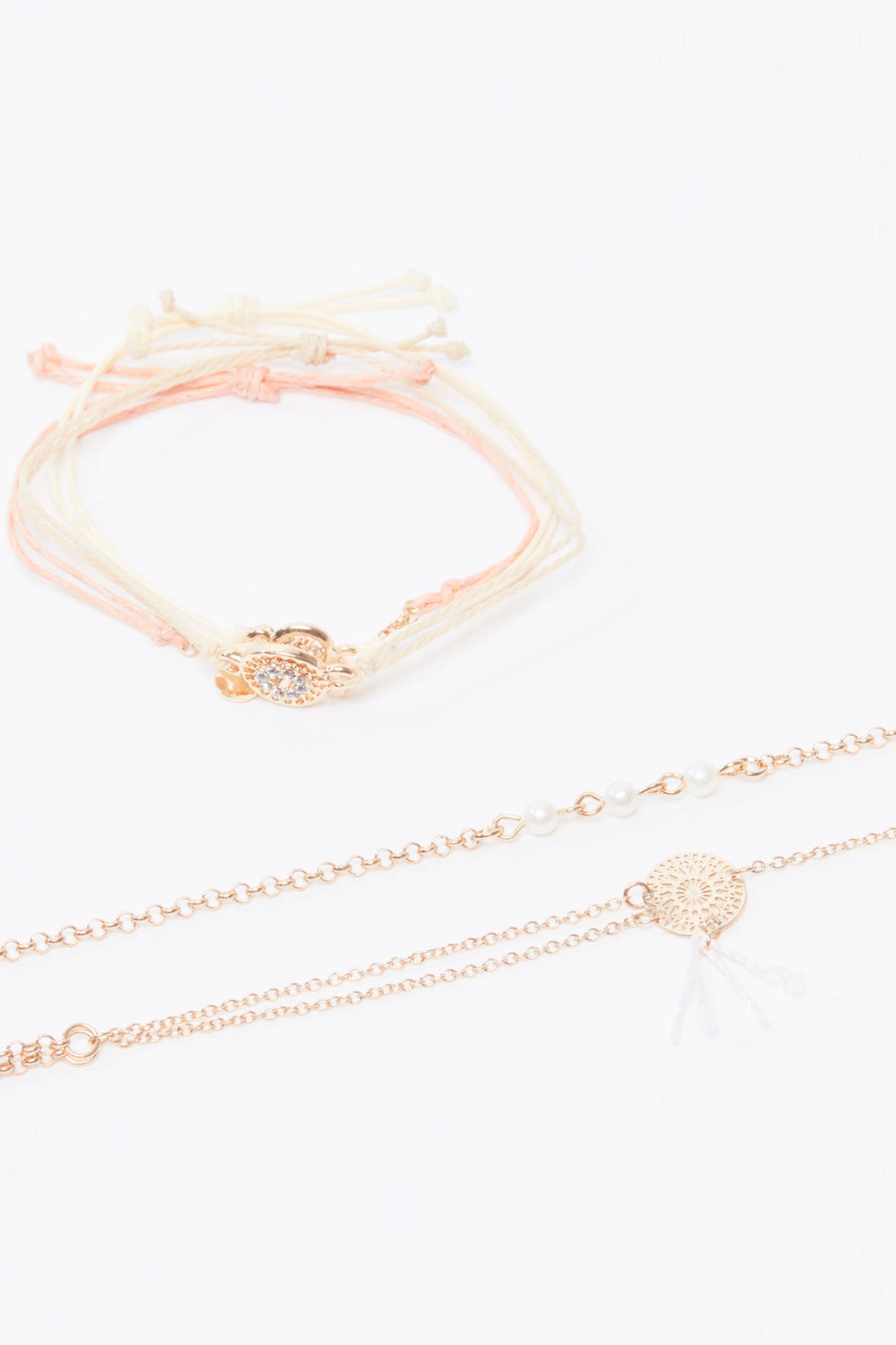 Embellished Bracelets - Set of 3