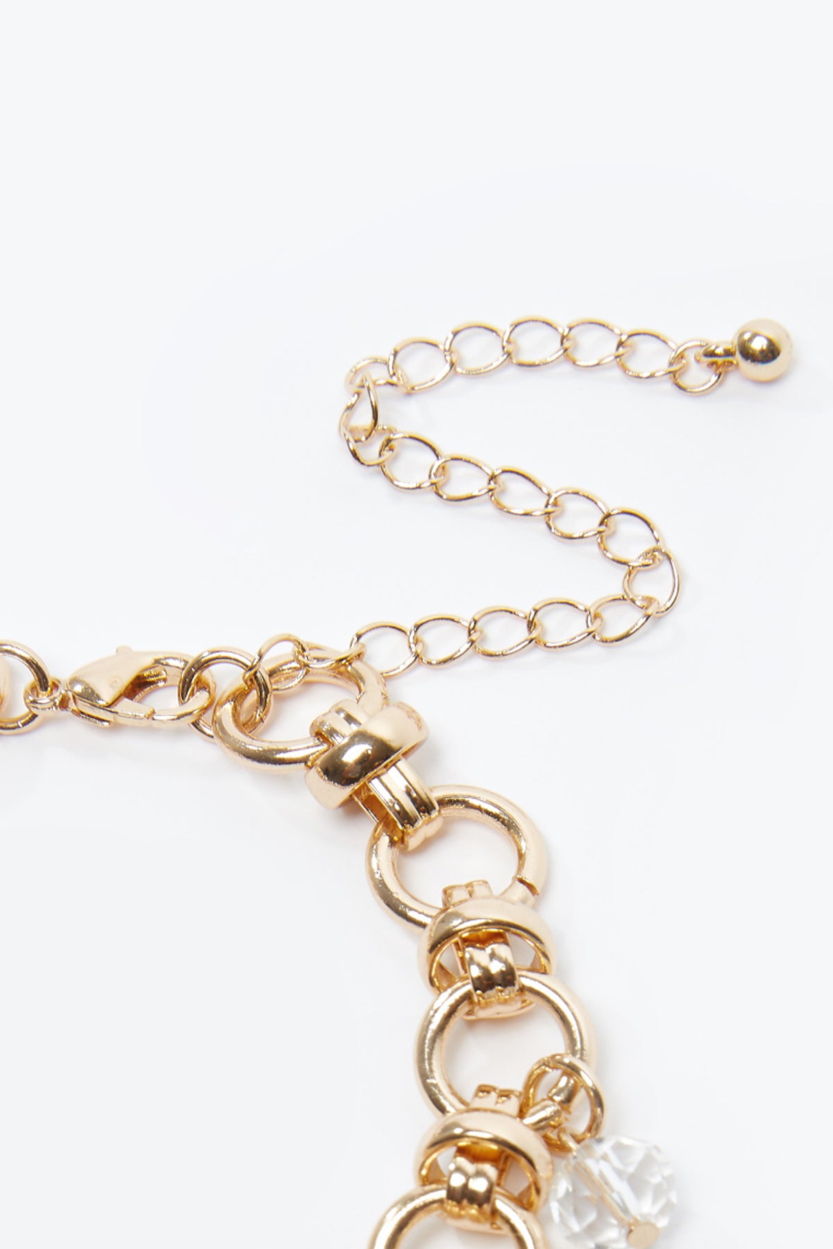 Embellished Bracelet with Lobster Clasp