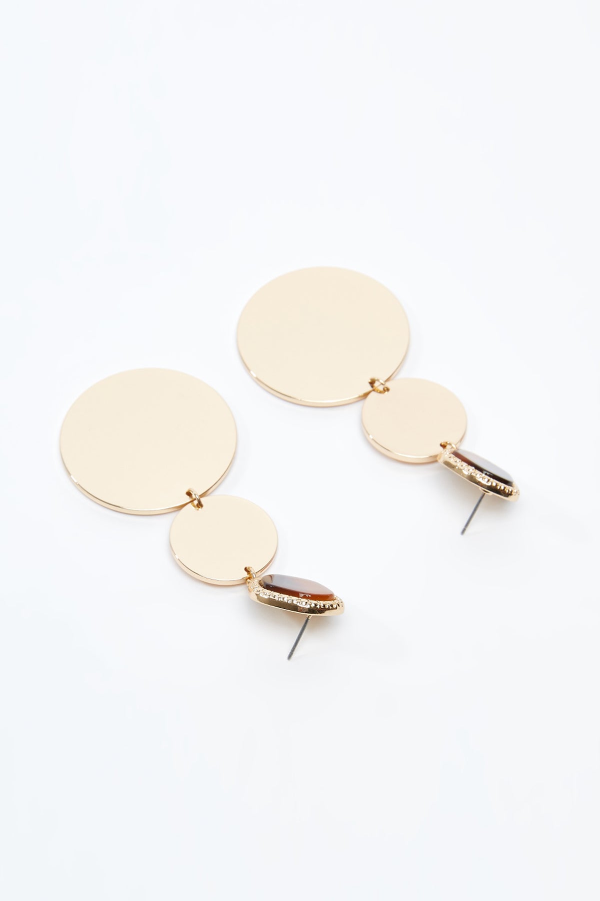 Embellished Dangling Earrings with Pushback Closure