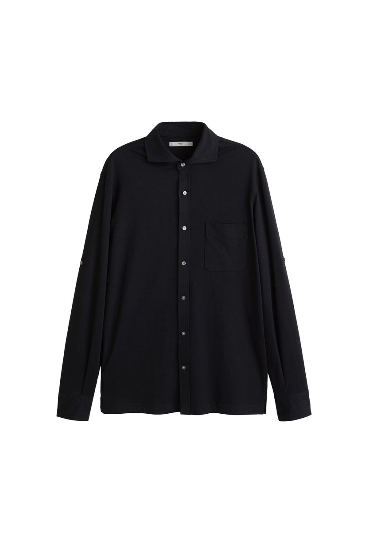 Slim Fit Pocket Cotton Shirt