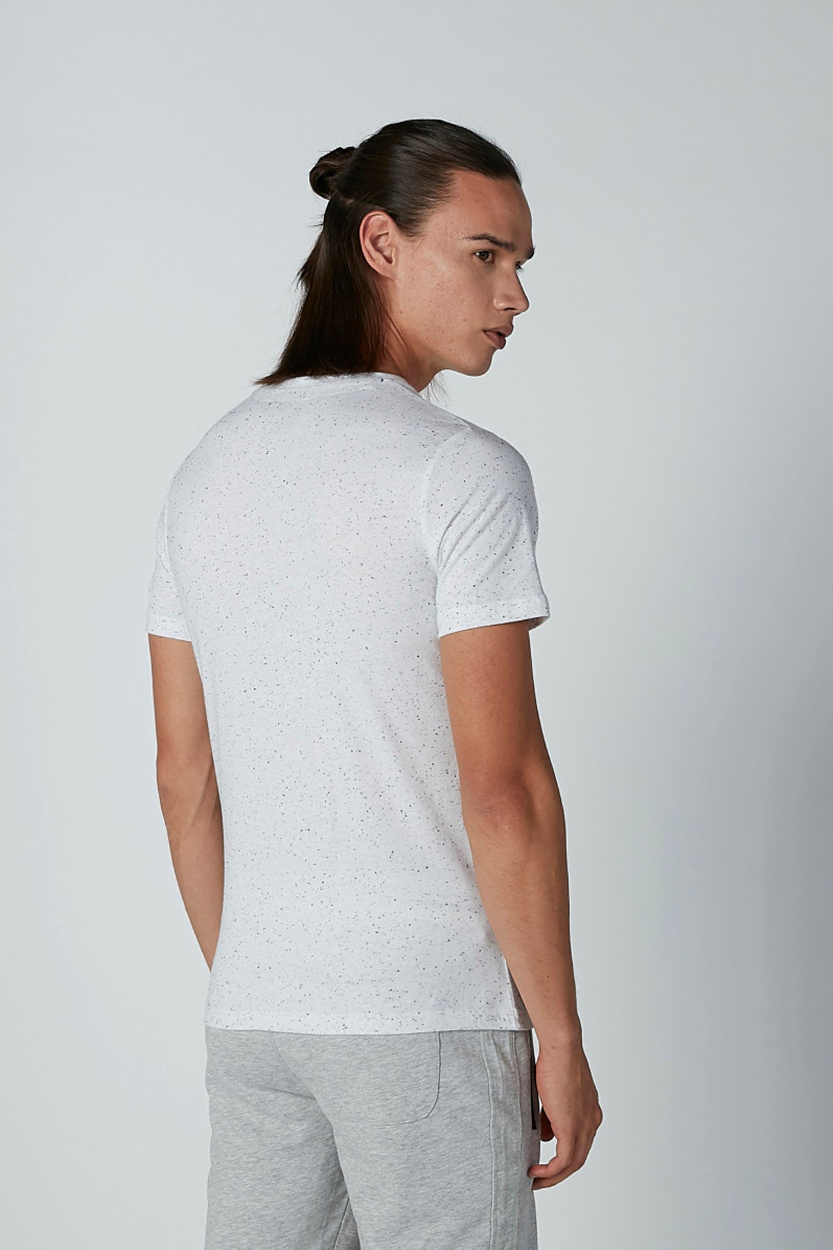 Smiley World Printed T-shirt with Round Neck and Short Sleeves