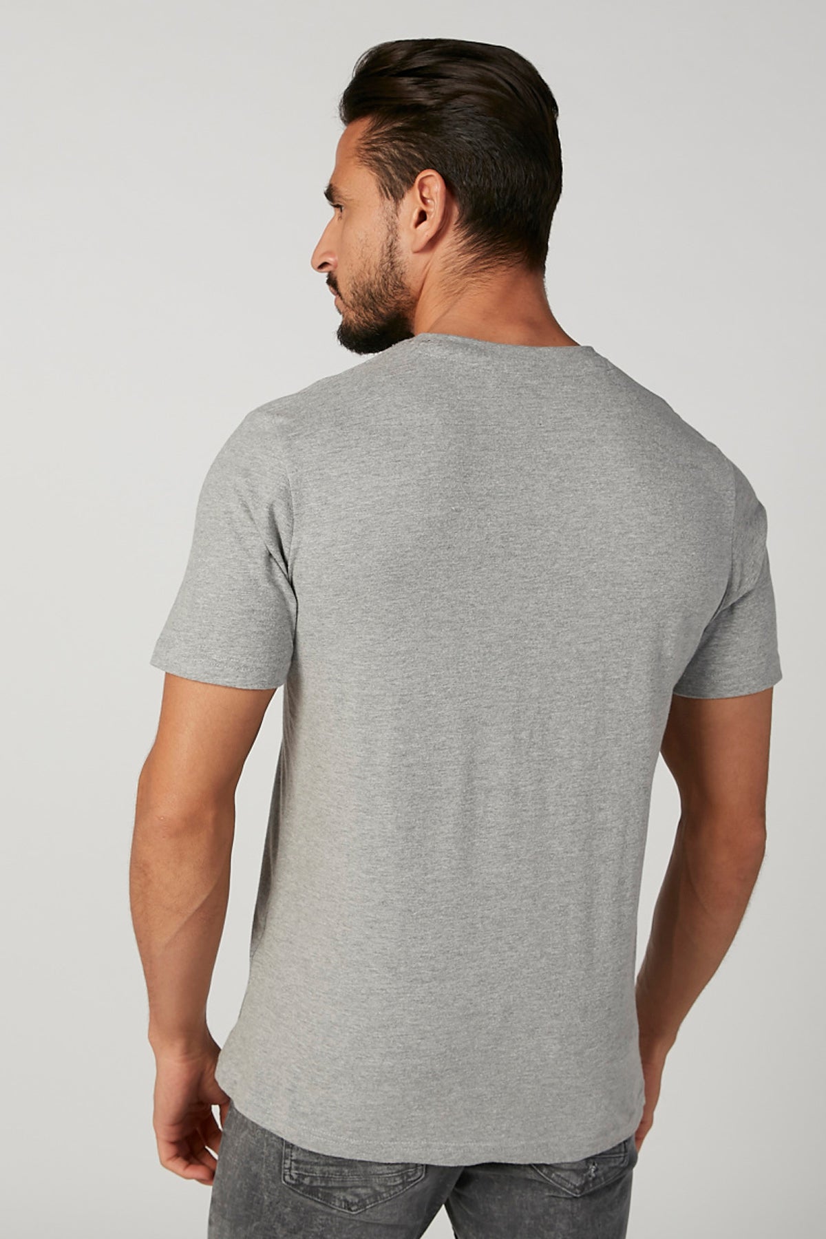 Slim Fit Printed Crew Neck T-shirt