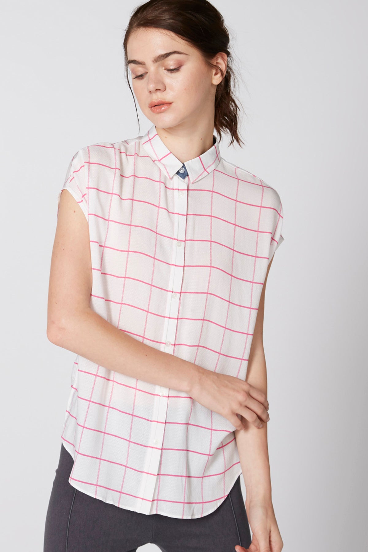 Chequered Shirt with Complete Placket