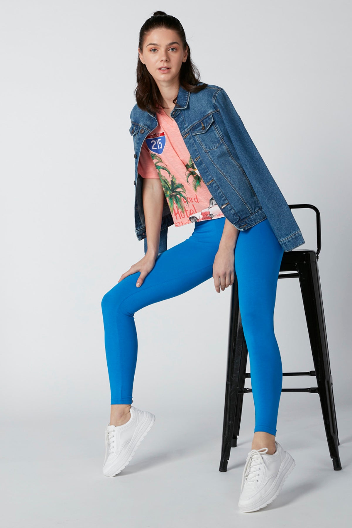 Full Length Leggings in Skinny Fit