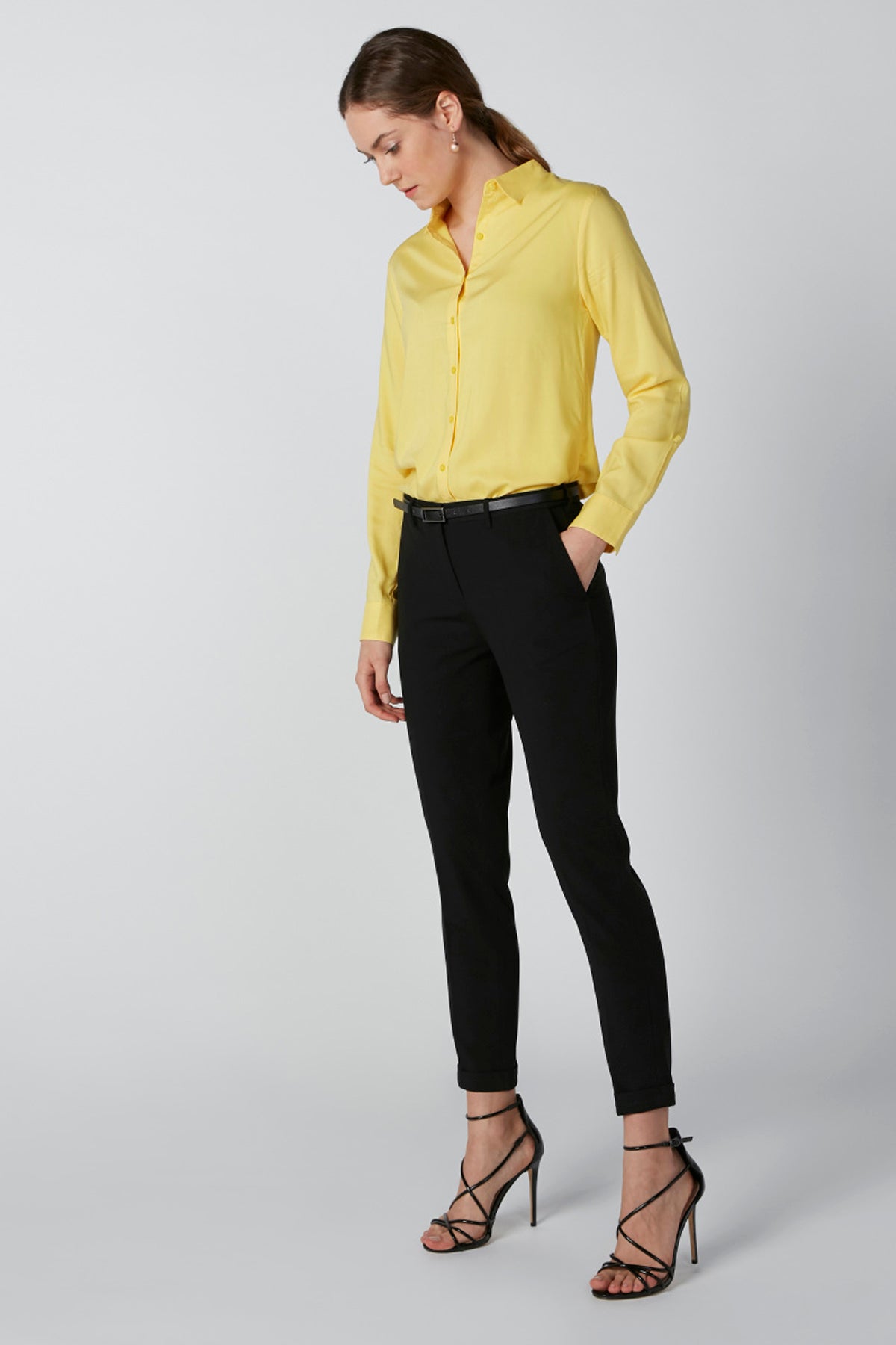 Long Sleeves Shirt with Complete Placket