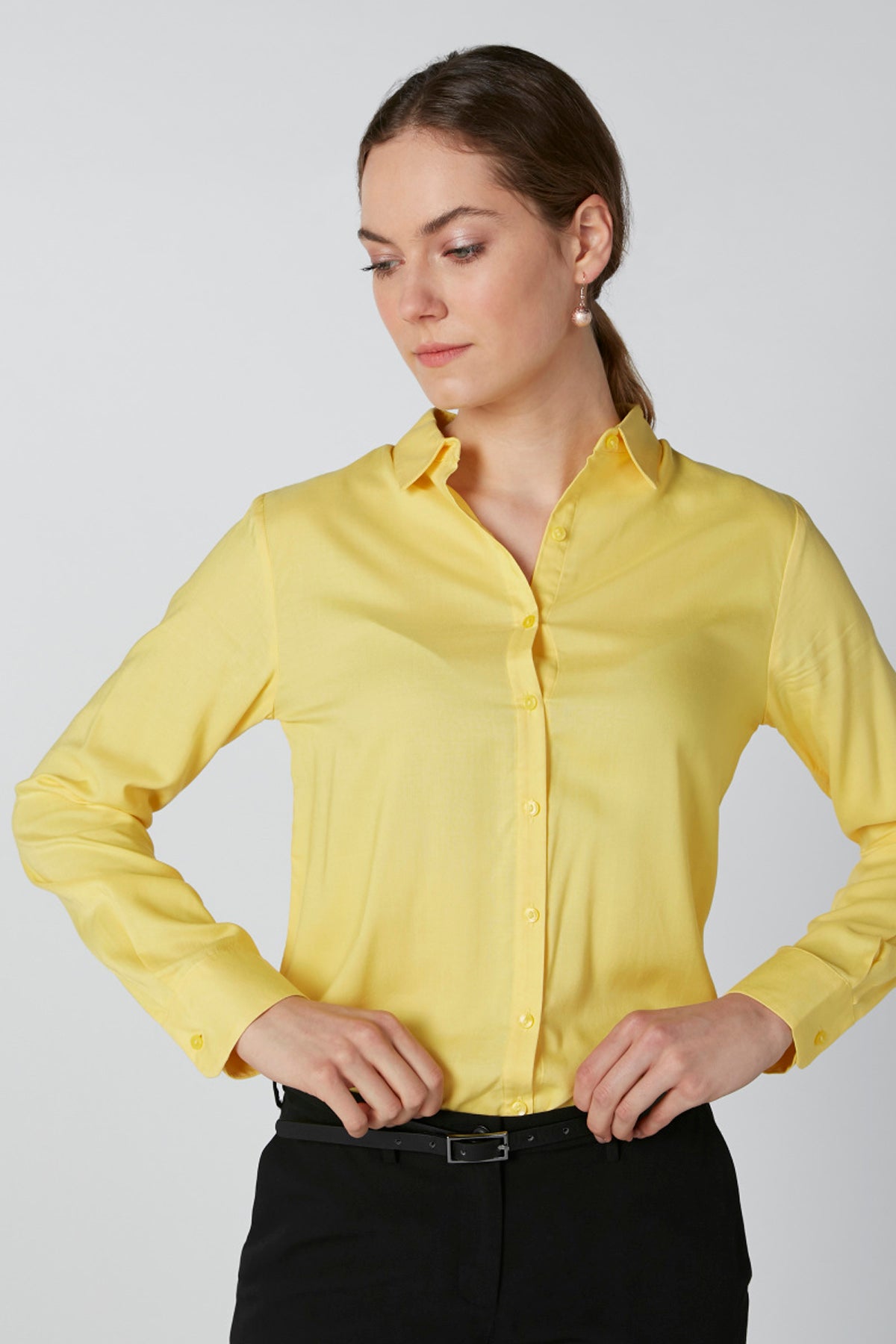 Long Sleeves Shirt with Complete Placket