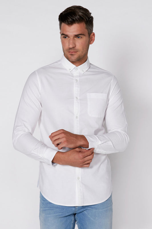 Long Sleeves Shirt with Complete Placket