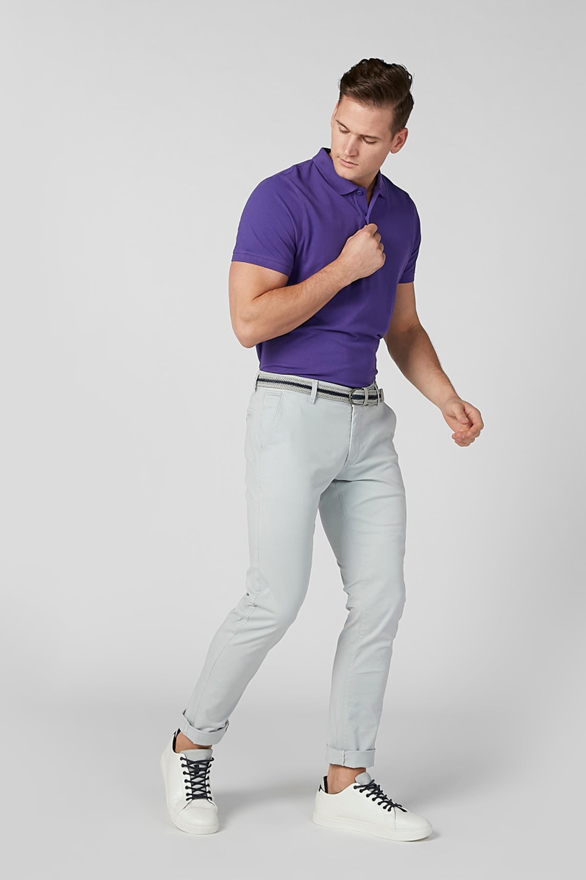Polo Neck T-Shirt