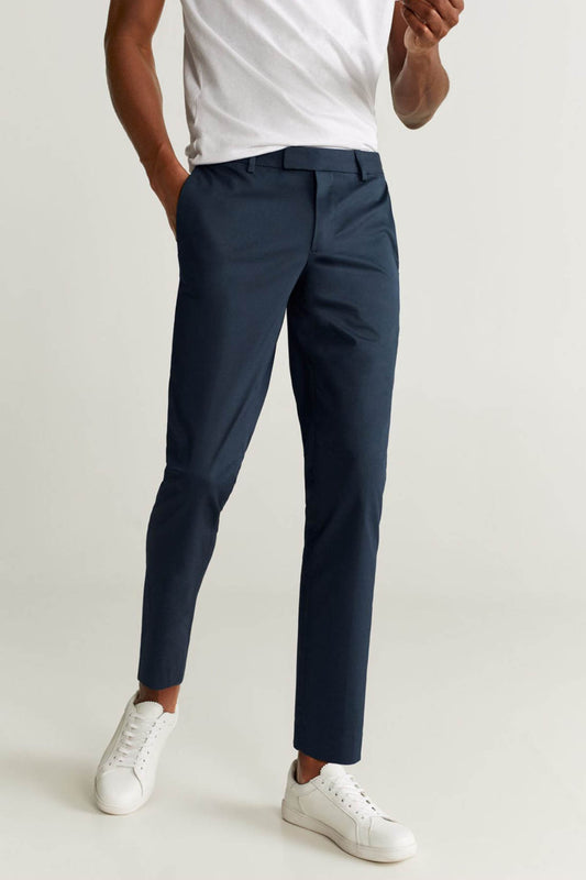 Slim-Fit Breathable Trousers