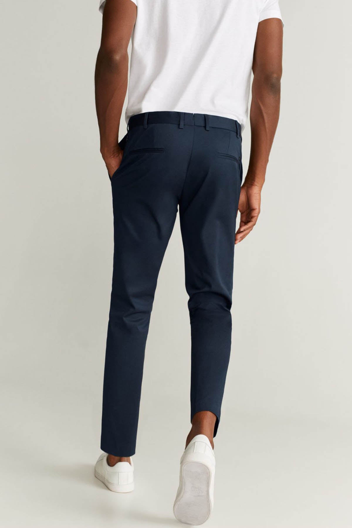 Slim-Fit Breathable Trousers